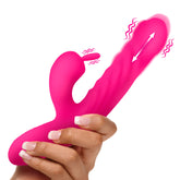 Thrusting & Vibrating Rabbit - Pink